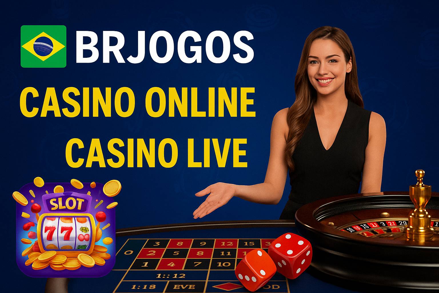 O BRJOGOS Live Casino lança promoções regularmente