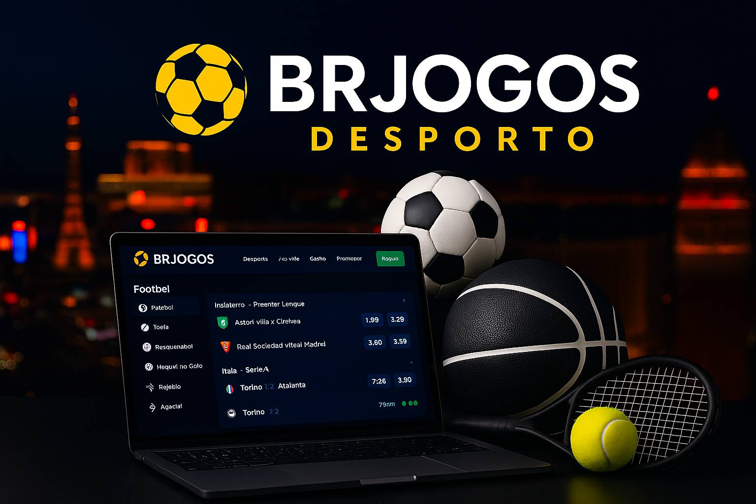 Aposte em apostas esportivas no cassino online BRJOGOS